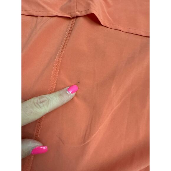 Athleta Presidio Hi-Lo Dress Pink Coral Size Small - Picture 11 of 12